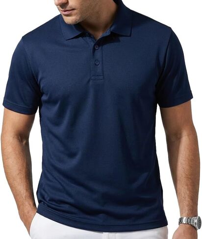 Men's 670 Short Sleeve Polo Shirt with Moisture Wicking and Odor Control. in Saudi Arabia