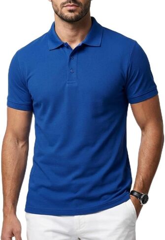 Men's 670 Short Sleeve Polo Shirt with Moisture Wicking and Odor Control. in Saudi Arabia