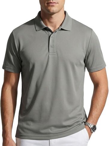 Men's 670 Short Sleeve Polo Shirt with Moisture Wicking and Odor Control. in Saudi Arabia