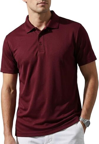 Men's 670 Short Sleeve Polo Shirt with Moisture Wicking and Odor Control. in Saudi Arabia