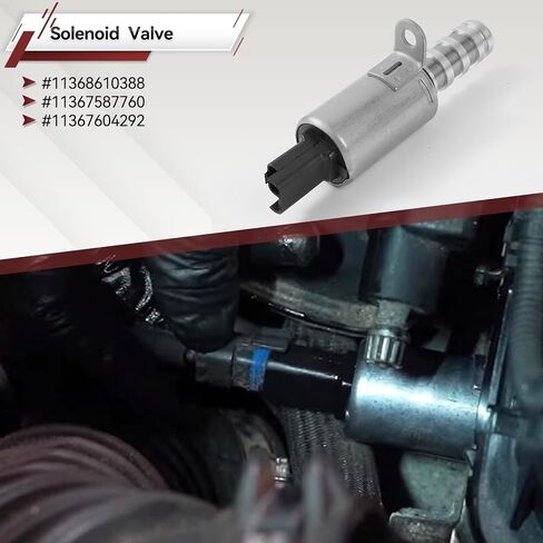 متغير صمام التحكم في توقيت الملف اللولبي VVT 2 دبابيس متوافق مع كوبر متوافق مع Citoren DS/بيجو/فوكسهول/أوبل 1.4 1.6 11367564734 7564734 in Kuwait