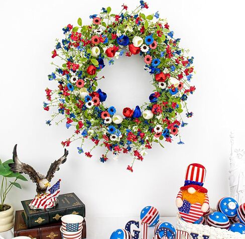 أكاليل عيد القديس باتريك للباب الأمامي 20 بوصة إكليل شامروك أخضر إكليل باب يوم القديس باتريك مع البرسيم الأخضر التوتي للربيع في الداخل خارج نافذة جدار المنزل المزرعة in Kuwait