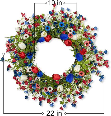 أكاليل عيد القديس باتريك للباب الأمامي 20 بوصة إكليل شامروك أخضر إكليل باب يوم القديس باتريك مع البرسيم الأخضر التوتي للربيع في الداخل خارج نافذة جدار المنزل المزرعة in Kuwait