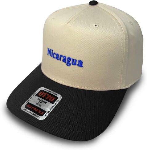 Custom 5 Panels Hat for Women Two Tone Vintage Cap Nicaragua Personalized Ladies Baseball Hats Acrylic in Saudi Arabia