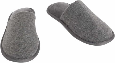 شبشب رجالي من Marks and Spencer Jersey Mule، رمادي فاتح، XL in Kuwait