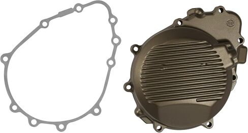 Green-L Aluminum Left Stator Engine Crankcase Cover Fit for Kawasaki ZZR600 2005-2008 Ninja ZX 6R 1998-2002 in Kuwait