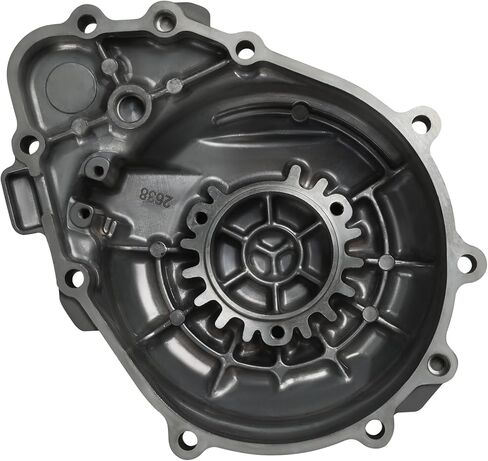 Green-L Aluminum Left Stator Engine Crankcase Cover Fit for Kawasaki ZZR600 2005-2008 Ninja ZX 6R 1998-2002 in Kuwait
