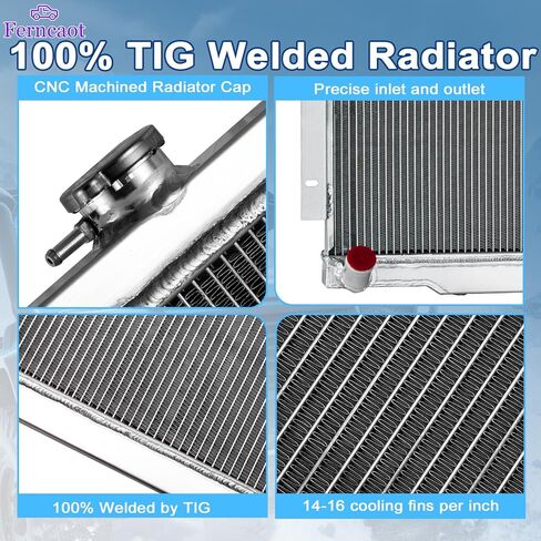 مشعاع 3 صفوف لـ 1959-1965 1964 تشيفي إمبالا شيفيل بيل إير لبيسكين إل كامينو كينجسوود 3.8L 4.6L 5.3L 1960 1961 1962 1963 مشعات ألومنيوم in Kuwait