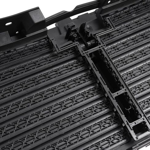 Front Upper Radiator Shutter Assembly Compatible with 2021-2023 Ford F-150 2024-2025 Ford F-150 Raptor Replacement for ML3Z-8475-C ML3Z-8475-A Without Motor Plastic in Saudi Arabia
