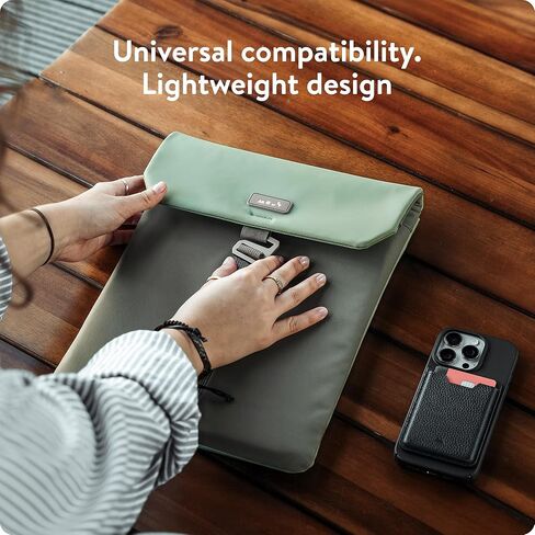Mous – Laptop Bag 16 inch Case - Universal Laptop Sleeve – Water Resistant Durable Cover - Sage in Saudi Arabia