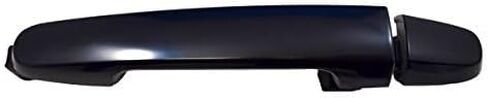 PT Auto Warehouse TO-3180S-FRK - Outside Exterior Outer Door Handle, Smooth Black - without Keyhole, Passenger Side Front in Saudi Arabia