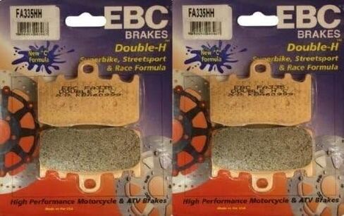 EBC Sintered Double H Front Brake Pads (2 Sets) 2009-2011 BMW K1300S / FA335HH in Saudi Arabia
