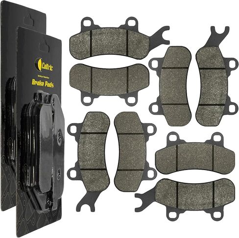 Caltric Brake Pads Compatible with Can-Am Commander 1000R XMR DPS XT 2021-2024/700 XT DPS 2022-2024 Front Rear Left Right in Saudi Arabia