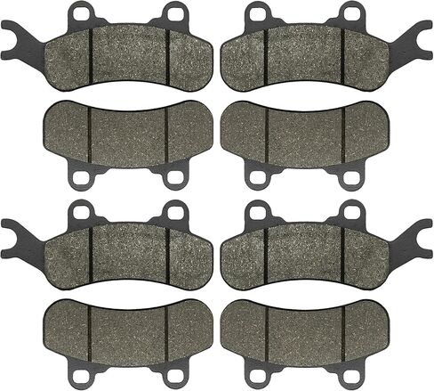 Caltric Brake Pads Compatible with Can-Am Commander 1000R XMR DPS XT 2021-2024/700 XT DPS 2022-2024 Front Rear Left Right in Saudi Arabia