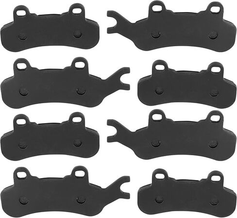 Caltric Brake Pads Compatible with Can-Am Commander 1000R XMR DPS XT 2021-2024/700 XT DPS 2022-2024 Front Rear Left Right in Saudi Arabia