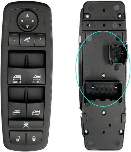 مفتاح التحكم الرئيسي في نافذة السائق لـ 2012-2015 Ram 1500 2500 2015 Ram 3500، Chrysler Town & Country/Dodge Grand Caravan 12 13 14 15، 68110867AB 68110867AA in Saudi Arabia