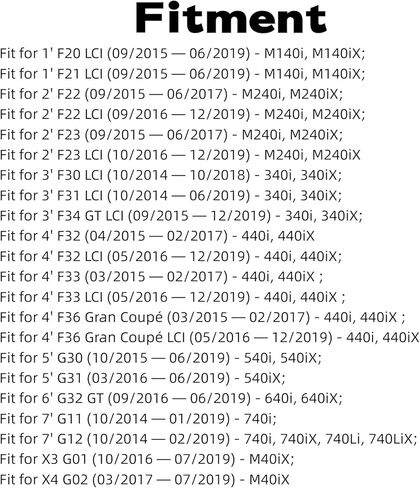 11127645173 Gen1 B58 Valve Billet Aluminium Cap Diaphragm Kit Fit for BMW B58, for F20 LCI F36 Gran Coupé X3 G01 in Kuwait