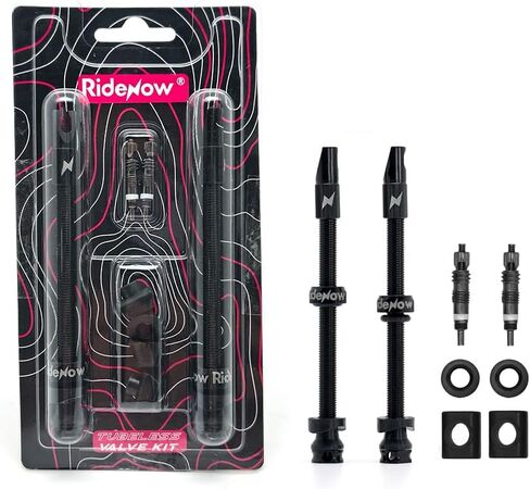 Bibike RideNow Tubeless Presta Valve Stems, 45/65/85mm Tubeless Valve Stem Kit with Valve Core Remover Tool in Saudi Arabia