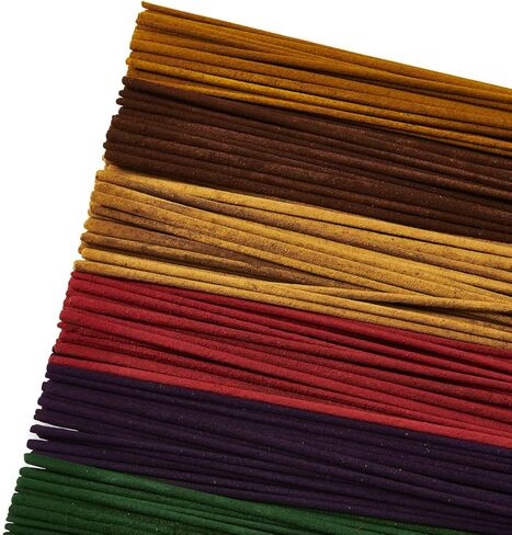 Essence incense gift pack 180 sticks with incense holder 6 flavors, Ocean,Morning Blosom,Jasmine tea,Rose Geranium,Sandalwood spice, And Lavender Rosemary. in Kuwait