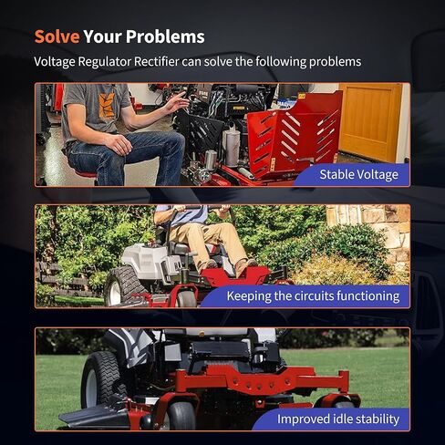 HiSport 20A منظم الجهد الكهربي 31620-ZG5-033 متوافق مع محركات Honda GX240 GX270 GX340 GX390 GX610 GX620 GXV530 تحل محل SH711AA، 31620-ZG5-023/013 GCV520 530، GXV610 & جي اكس 640 670 in Kuwait