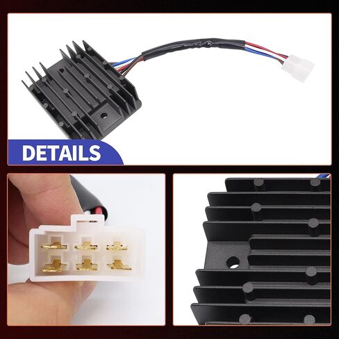 HiSport 20A منظم الجهد الكهربي 31620-ZG5-033 متوافق مع محركات Honda GX240 GX270 GX340 GX390 GX610 GX620 GXV530 تحل محل SH711AA، 31620-ZG5-023/013 GCV520 530، GXV610 & جي اكس 640 670 in Kuwait