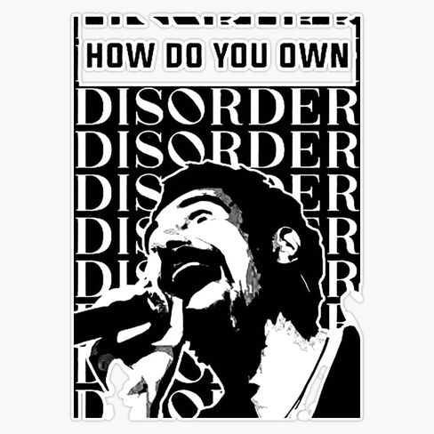 Magnet Best Selling System Of A Down Magnet Vinyl Decal Sticker 5" in Saudi Arabia