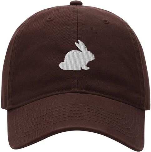 Men's Baseball Cap Rabbit mom Embroidered Washed Cotton Vintage Dad Gifts Hat Women's Hat in Saudi Arabia