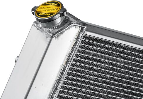 Automotive Replacement Engine Radiators 4 Row Radiator + Shroud Fan For Chevy Caprice Buick Roadmaster 5.0L 5.7L V8 AT 1991 1992 1993 Aluminum Radiator Fan in Kuwait