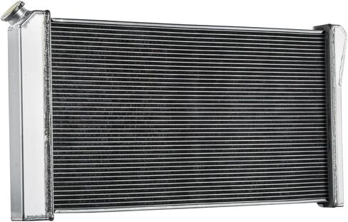Automotive Replacement Engine Radiators 4 Row Radiator + Shroud Fan For Chevy Caprice Buick Roadmaster 5.0L 5.7L V8 AT 1991 1992 1993 Aluminum Radiator Fan in Kuwait