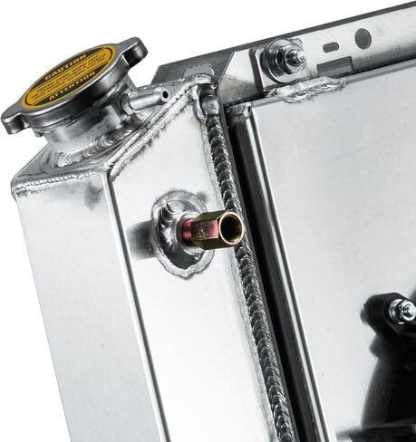 Automotive Replacement Engine Radiators 3 Row Radiator + Shroud Fan For Ford F100 F150 F250 F350 Bronco 5.8L 7.5L 1980-1984 Aluminum Radiator Fan in Kuwait