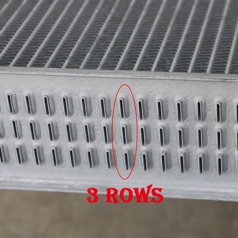 Automotive Replacement Engine Radiators 3 Row Radiator + Shroud Fan For Ford F100 F150 F250 F350 Bronco 5.8L 7.5L 1980-1984 Aluminum Radiator Fan in Kuwait