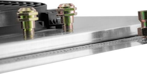 Automotive Replacement Engine Radiators 4 Row Radiator Shroud Fan For Ford Explorer Sport Mercury Mountaineer 4.6L 2006-2010 in Kuwait