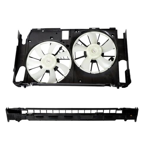 Radiator Cooling Fan Assembly Replacement for Lexus IS350 2006-2013 Replacement for Toyota RAV4 2.4L 2006-2008 1636128240 620512 TO3117102 1636328290-PFM in Saudi Arabia