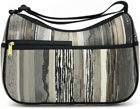 Danny K. حقيبة يد نسائية مزخرفة تمر بالجسم، محفظة هامبتون مصنوعة يدويًا في الولايات المتحدة الأمريكية in Kuwait