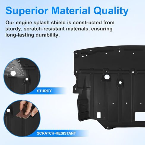 ELH Front Lower Engine Splash Shield Fit for 03-07 Infiniti G35 Center Under Cover 2003 2004 2005 2006 2007 Infiniti G35 in Kuwait