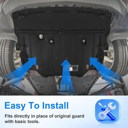 ELH Front Lower Engine Splash Shield Fit for 03-07 Infiniti G35 Center Under Cover 2003 2004 2005 2006 2007 Infiniti G35 in Kuwait