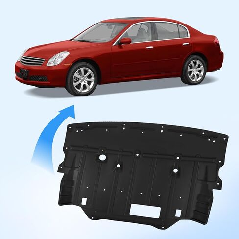 ELH Front Lower Engine Splash Shield Fit for 03-07 Infiniti G35 Center Under Cover 2003 2004 2005 2006 2007 Infiniti G35 in Kuwait