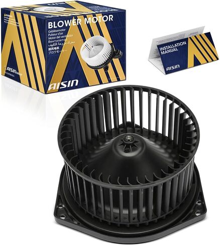 AISIN BLMN-00025 HVAC Blower Motor with Wheel Assembly - Compatible with Nissan Pathfinder 1996-2004, Maxima 1995-1999, Infiniti G20 1999 2001-2002, I30 1996-1999, QX4 1997-2003 in Saudi Arabia