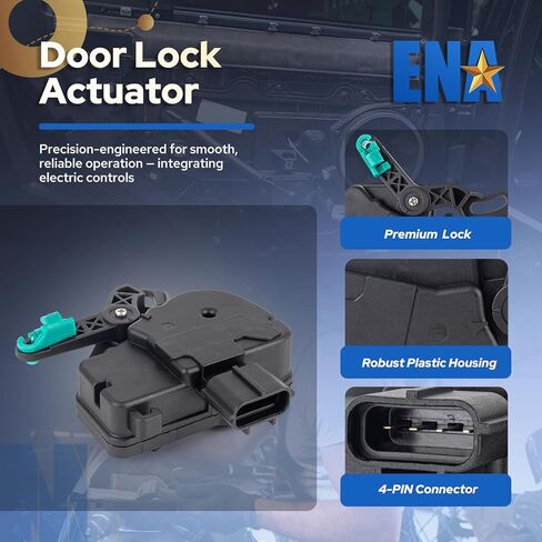 ENA Left & Right Side Sliding Door Latch Lock Actuator Compatible with Chrysler Town & Country Voyager, Dodge Caravan Grand Caravan, Ram C/V 2001-2019 for 4717960AA 4717960AB 4717960AC 746-259 in Saudi Arabia
