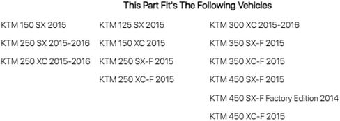 Acerbis Full Plastic Kit Black for KTM 450 SX-F 2015 in Saudi Arabia