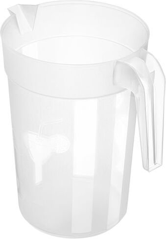 Tribello LARGE 1.3 Gallon Water Pitcher, Plastic Juice Pitcher With Lid - Dishwasher Safe, BPA Free, Colors May Vary (1.3 Gallon) in Kuwait