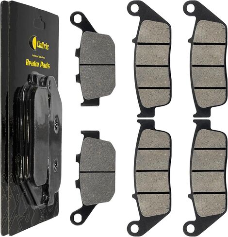 Caltric Front Rear Brake Pads Compatible with Triumph Street Triple 675 2007-2014 in Saudi Arabia