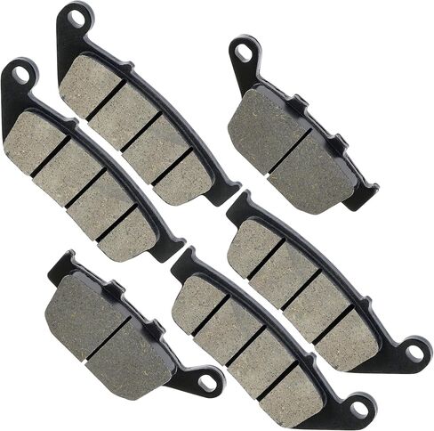 Caltric Front Rear Brake Pads Compatible with Triumph Street Triple 675 2007-2014 in Saudi Arabia
