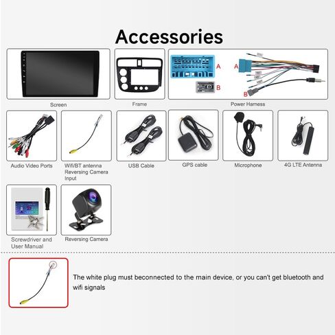 ASURE ترقية راديو ستيريو للسيارة Honda Civic 2001 2002 2003 2004 2005,9 بوصة 8Core 4G+64G وحدة ملاحة GPS Android مع Carplay اللاسلكي، Android Auto، 1280x720 HD مشغل وسائط متعددة بشاشة تعمل باللمس in Kuwait