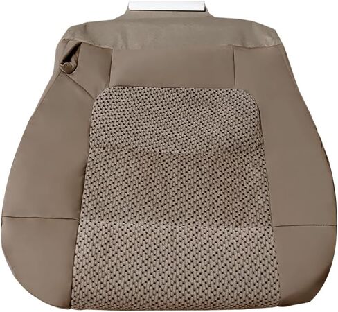 Driver Side Bottom Replacement Cloth Seat Cover Med Parchment Tan Compatible with Ford F150 XLT 2001 2002 2003 in Saudi Arabia