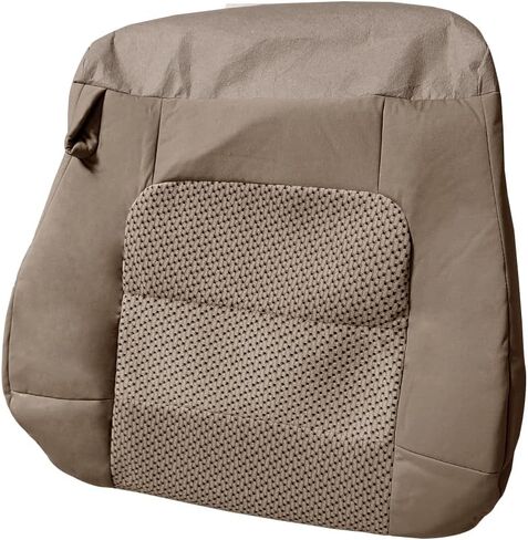 Driver Side Bottom Replacement Cloth Seat Cover Med Parchment Tan Compatible with Ford F150 XLT 2001 2002 2003 in Saudi Arabia