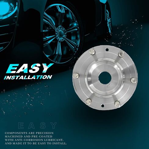 IRONTEK Front Wheel Hub & Bearing Assembly 6 Lugs fit for Hyundai 2007-2010 Entourage, for Kia 2006-2012 Sedona 1 PCS 515090 in Saudi Arabia