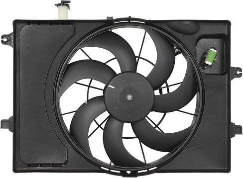 مجموعة مروحة تبريد المحرك HY3115165 2019-2021 لـ Hyundai Veloster Base 2.0L 2019-2021 لـ Hyundai Veloster Premium 2.0L 2021-2022 لـ Kia Seltos EX 2.0L 2021-2022 لـ Kia Seltos LX 2.0L in Saudi Arabia