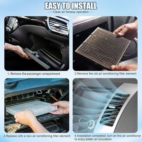Comb Engine Cabin Air Filter for Subaru Outback 2019 2018 2017 2016 2015 2014 2013 2012 2011 2010 in Kuwait