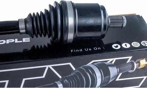 High Lifter Outlaw DHT X Front Axle Replacement for Can Am Maverick X3 Turbo 72" Smark Lok (2018-2023) UTV Models | Dual Heat Treated, Double Plunging Axle | Replaces OEM 705402048 in Kuwait